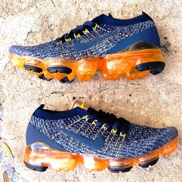 Nike Air Vapormax College Navy Orange